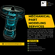 High-Precision Mechanical Part Modeling Services That Drive Engineering Excellence