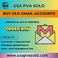 100% Bulk, PVA & Verified To Buy Old Gmail Accounts - USA PVA Sold