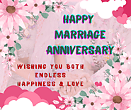 Happy Wedding Anniversary Wishes Images - Happy Married Life Quotes for Couples