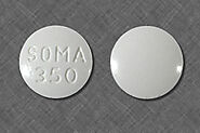 Soma 350 Pill White Round | Buy Carisoprodol Soma 350 mg