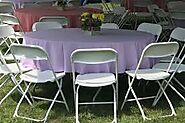 Midwest Chair Rental Services For Events | White Padded & Folding Chairs