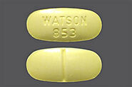 Buy Hydrocodone Watson 853 Tablet (Yellow Oval, 14mm) online