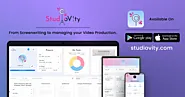 Studiovity Screenplay software - Start pro screenwriting for free