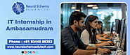 Top Benefits of Joining Neural Schema’s IT Internship in Ambasamudram!