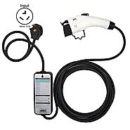 Maxgreen 16A EV Level 2 Charger - Electric Vehicle Charging Station 240V, with NEMA 10-30 Plug and 23ft cord, J1772-E...