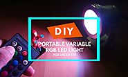 $50 Portable DIY Continuous Lighting for Photography - X-Light Photography