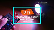 $50 Portable DIY Continuous Lighting for Photography