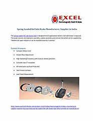 Spring Loaded fail Safe Brake Manufacturer, Supplier in India