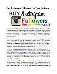 Buy Instagram Followers UK