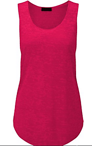 Active Burn Out Vest Tops: Gym Tunic Tops