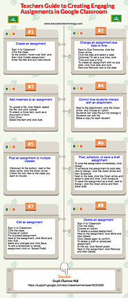 Teachers Guide to Creating Engaging Assignments on Google Classroom ~ Educational Technology and Mobile Learning