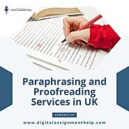 Expert Paraphrasing and Proofreading Services in the UK