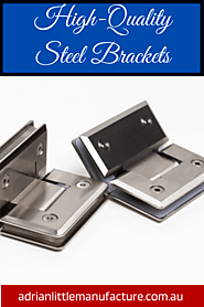 High-Quality Steel Brackets that underline Workmanship of Class