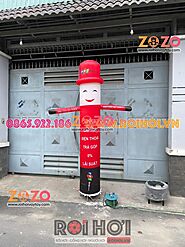 Rối hơi quảng cáo- Rối hơi vẫy tay thiết kế theo yêu cầu