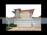 Irvine Property Management - 7 Hunter, Irvine CA 92620