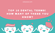 Top 10 Dental Terms. How Many Of These You Know ? - 2025