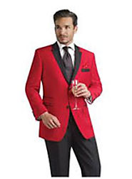 Designer Black And Red Tuxedo For An Adorable Look