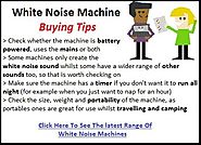 Best White Noise Machine For Sleeping Reviews - Tackk