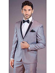 Elegant Gray And Pink Tux For Men To Look Debonair