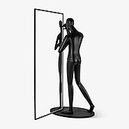 Mirror Sculpture Floor Lamp – HIOOZ