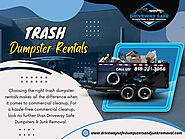 Trash Dumpster Rentals
