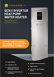 WHAT’S NEWGEN II HEAT PUMP & EV CHARGERPOWERBAY ACEV CHARGER - POWERBAY