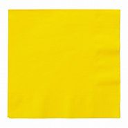 Sunflower Yellow Paper Napkins