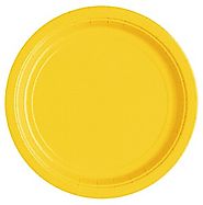 Sunflower Yellow Paper Plates