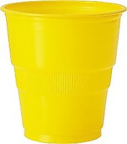 Sunflower Yellow Plastic Cups