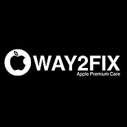 apple service and repairs center - way to fix - logo