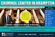 Criminal lawyer in Brampton