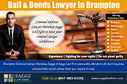 Bail & Bonds Lawyer In Brampton