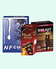 NF Cure, Shilajit Capsules and Mast Mood Oil Best Value Packs