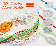 Silver Rakhi Online Shopping