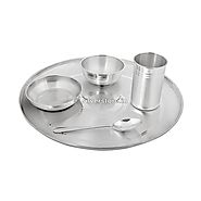 Make a Difference with Silver Dinner Set
