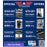 Reliable Garage Door Services in Houston & Katy, TX – Just Garage Door