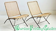 Considerations When Purchasing Garden Folding Chairs