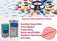 Buy Hepcinat Online | Hepcinat 400mg Sofosbuvir Tablets | Natco Generic Hepatitis Drugs