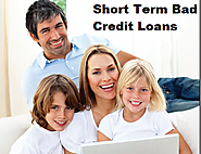 Short Term Bad Credit Loans- Ultimate Finance For Low Credit Holders!
