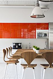 25 Energizing Orange Kitchen Design Ideas