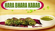 Hara Bhara Kabab | Spinach and Peas Patties | Vegetarian Cutlets | Starters Recipe