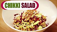 Chikki Salad | Fusion Recipe | Indo-Italian Style - Easy & Quick