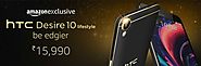 HTC Desire 10 Flipkart, Ebay, Amazon, Snapdeal, Paytm, Shopclues, price, Exchange & Cashback Offer - Sitaphal