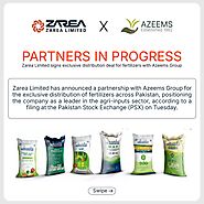 Zarea Limited partners with Azeems Group