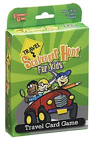 Travel Scavenger Hunt Card Game (Age 7 and up)