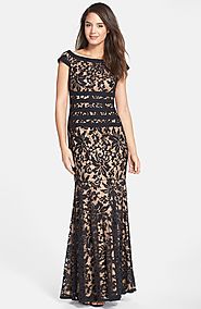 Textured Lace Mermaid Gown Waiting For You