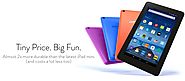 Fire Tablet, 7" Display, Wi-Fi, 8 GB - Includes Special Offers, Black