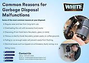 Common Reasons for Garbage Disposal Malfunctions