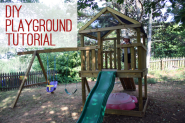 How to Build a DIY Playground Playset
