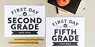 Remodelaholic | Printable First Day of School Signs